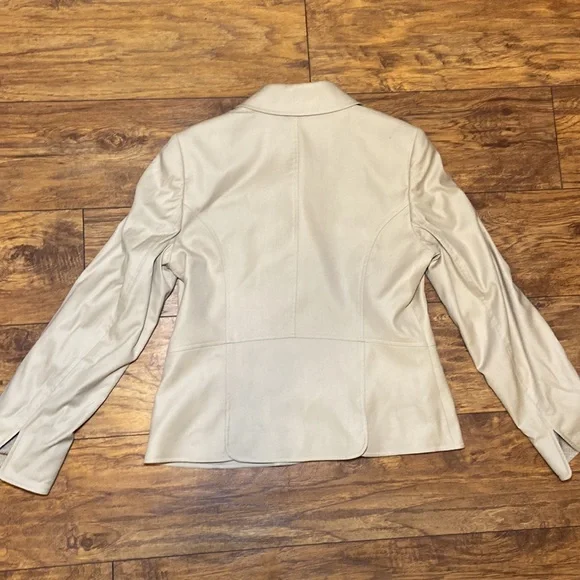 NWT Linda Allard Ellen Tracy khaki blazer jacket - Picture 5 of 9